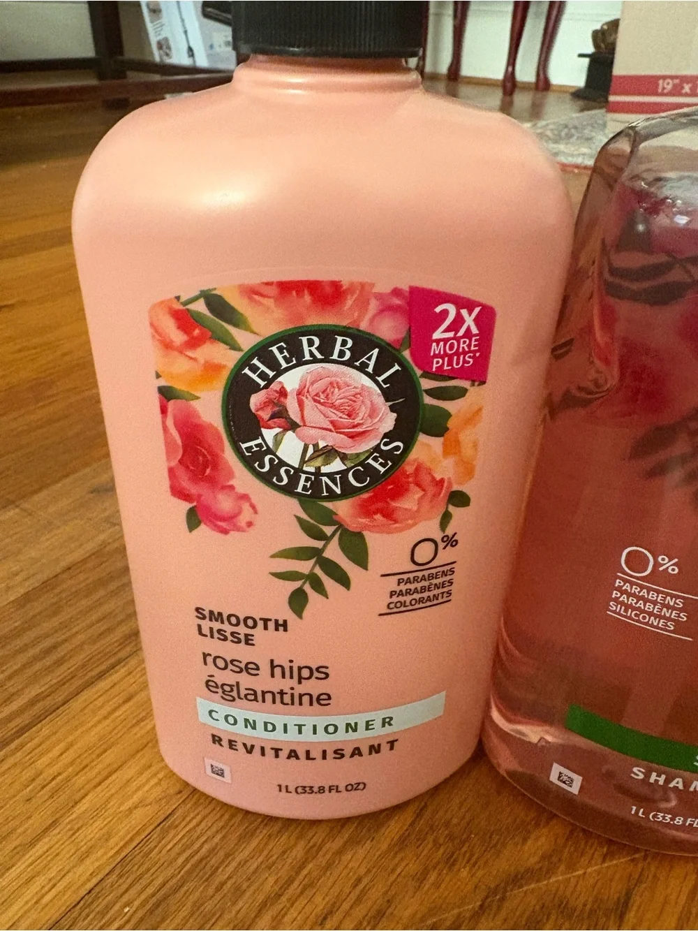 Rose Hips Smooth Conditioner & Shampoo — Pink